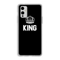 King zwart: OnePlus 9 Transparant Hoesje