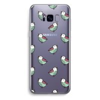 Vogeltjes: Samsung Galaxy S8 Plus Transparant Hoesje