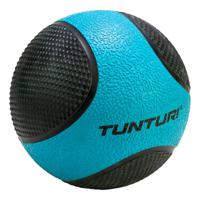 Tunturi Medicine Ball - Rubber 4 kg - Blauw/Zwart