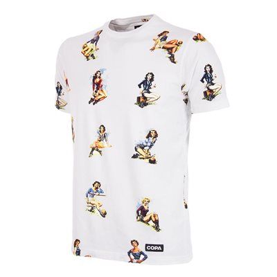 COPA Football - Calcio Donna T-Shirt - Wit