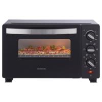 Heteluchtoven inventum vrijstaand 20 liter zwart