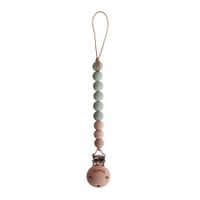 Mushie Fopspeenketting Sage