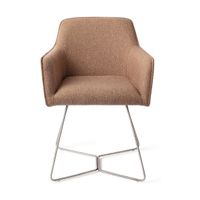 Jesper Home Hofu eetkamerstoel beehive steel French Toast