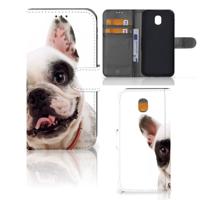 Samsung Galaxy J5 2017 | Telefoonhoesje | Met pasjeshouder | Franse Bulldog