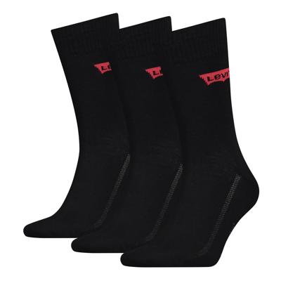 Levi's Regular Cut Batwing Logo Jet Black 3-Pack-39/42