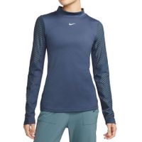 Nike Trainingsshirt Therma-FIT ADV - Donker Blauw/Zilver Vrouw - thumbnail