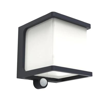 Zonne energie solar kubus lamp &apos;Doblo&apos; led lamp 11 cm