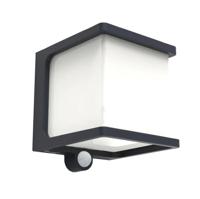 Zonne energie solar kubus lamp &apos;Doblo&apos; led lamp 11 cm