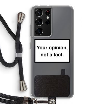 Your opinion: Samsung Galaxy S21 Ultra Transparant Hoesje met koord