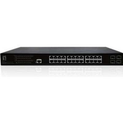 LevelOne GEP-2861 netwerk-switch Managed L2 Gigabit Ethernet (10/100/1000) Power over Ethernet (PoE)