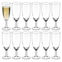 Secret de Gourmet Champagneglazen Conical - 12x stuks - prosecco/cava glazen - 150 ml Secret de Gourmet Champagneglazen Conical - 12x stuks - prosecco/cava glazen - 150 ml