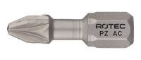 Rotec Torsionbit PZ 3 | L=25 | C6.3 | Anti-Cor | 2 stuks - 804.10032