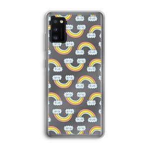 Regenboog: Samsung Galaxy A41 Transparant Hoesje