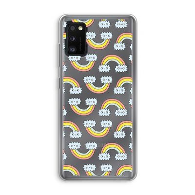 Regenboog: Samsung Galaxy A41 Transparant Hoesje