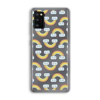 Regenboog: Samsung Galaxy A41 Transparant Hoesje