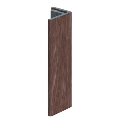 Keralit eindprofiel 17 mm Bruin eiken (2806)