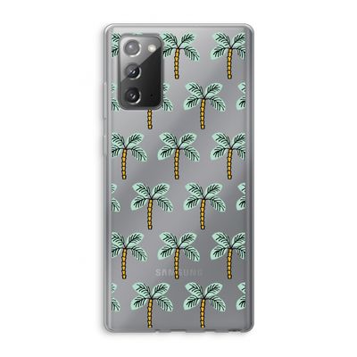 Paradise: Samsung Galaxy Note 20 / Note 20 5G Transparant Hoesje