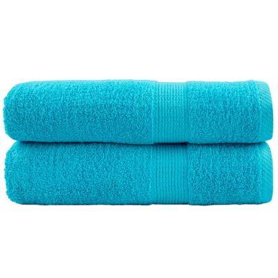 VidaXL Badhanddoeken solund 2 st 600 g/m² 100x150 cm