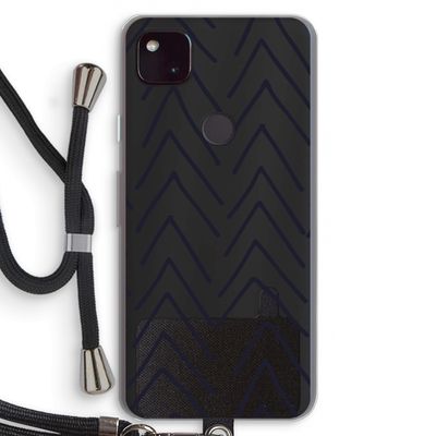 Marrakech Arrows: Pixel 4a 5G Transparant Hoesje met koord