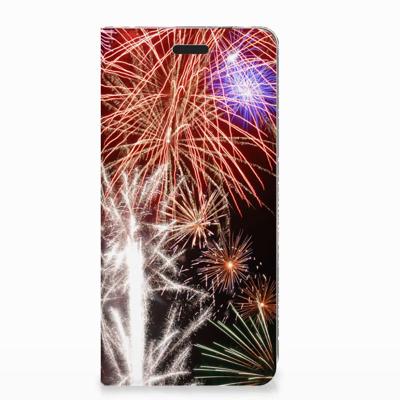 Nokia 3.1 (2018) Hippe | Standcase | Vuurwerk Nokia 3.1 (2018) Hippe | Standcase | Vuurwerk