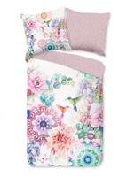 HIP Dekbedovertrek "mandala's en bloemen" - Multi - (135x200 cm) - Katoen Satijn