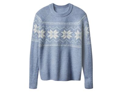 esmara Gebreide dames trui (Blauw, L (44/46))