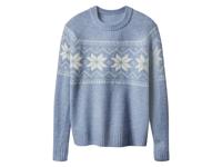 esmara Gebreide dames trui (Blauw, L (44/46))