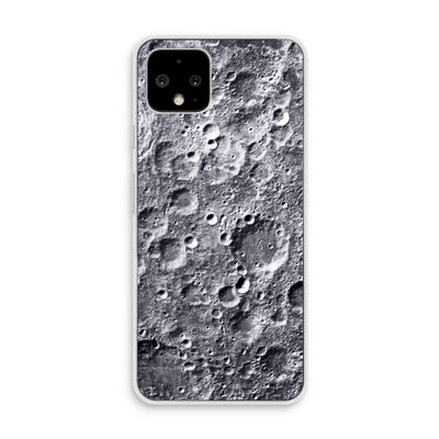 Maanlandschap: Pixel 4 Transparant Hoesje