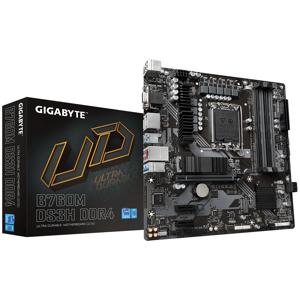 Gigabyte B760M DS3H DDR4 moederbord Intel B760 Express LGA 1700 micro ATX