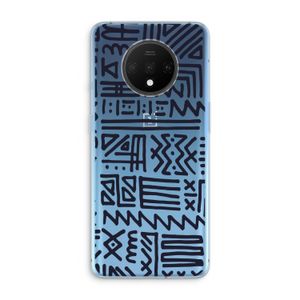Marrakech print: OnePlus 7T Transparant Hoesje