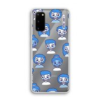 Gezichtjes: Samsung Galaxy S20 Transparant Hoesje