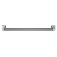 Grohe Start Cube handdoekhouder - 60cm - dubbel - chroom 41104000 - thumbnail