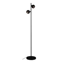 Artdelight Vloerlamp Bolero 2 lichts H 150 cm zwart