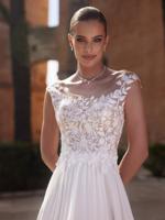 Bianco evento E479 Top | Maat: M