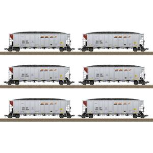 TRIX H0 24911 H0 set van 12 US Hopper Cars van de BNSF