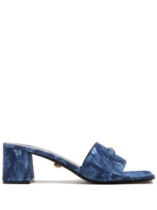 Versace mules Medusa '95 55 mm en jean - Bleu