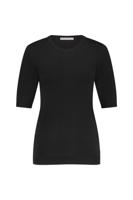 Lana ssl solid pullover - black - 91530