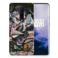 OnePlus 7 Pro | Siliconen hoesje | met foto Badges