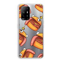 Hamburger: Oppo A95 5G Transparant Hoesje