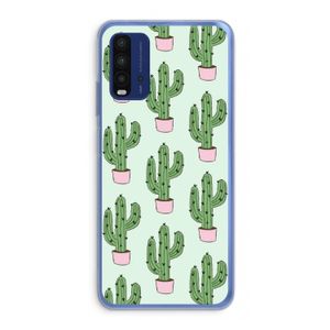 Cactus Lover: Xiaomi Redmi 9T Transparant Hoesje