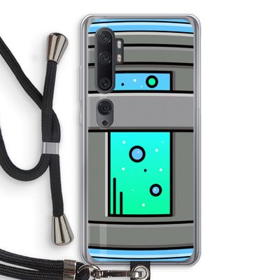 Chug Bottle: Xiaomi Mi Note 10 Transparant Hoesje met koord
