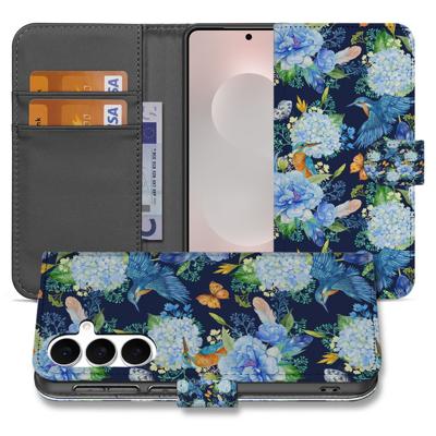 Telefoonhoesje | Met pasjeshouder | Samsung Galaxy S25 FE Ijsvogel PU Leer