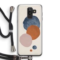 Geo #4: Samsung Galaxy J8 (2018) Transparant Hoesje met koord