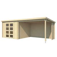 Blokhut met overkapping Manuel 600x275 - Outdoor life