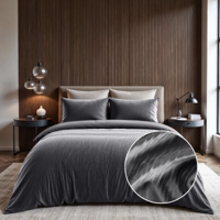 Dekbedovertrek Effen 240x200 Cm Anti Allergisch & Verwarmend & Strijkvrij Sleeptime - Dekbed-Discounter.nl