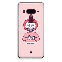 Hartje: HTC U12+ Transparant Hoesje