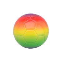Regenboog voetbal - maat 5