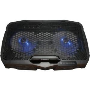 Conceptronic THANA07B notebook cooling pad 43,2 cm (17 ) Zwart