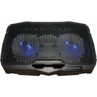 Conceptronic THANA07B notebook cooling pad 43,2 cm (17 ) Zwart