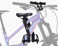 Kids ride shotgun mtb 2.0 front child seat + handlebar set